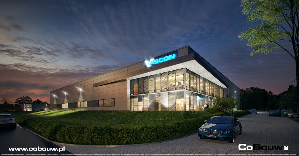 Bouw van een productie- en opslaghal voor Viscon Real Estate Poland