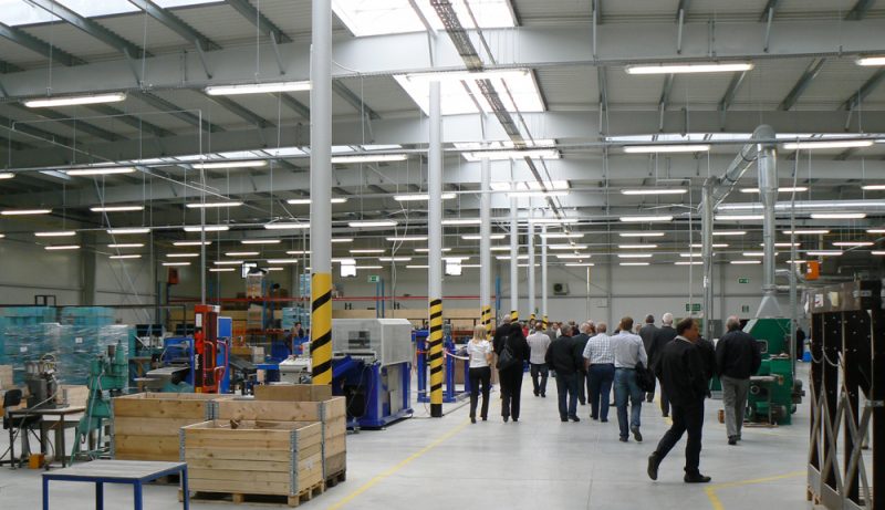 Officiele opening de nieuwe productiehal met magazijn van de firma HG POLAND Sp. z o.o.